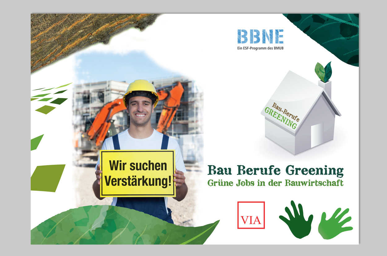 Kampagne: Bau Berufe Greening